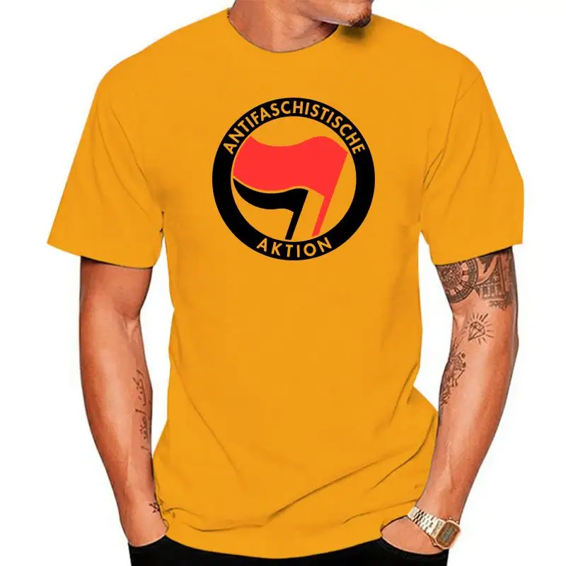 ANTIFASCHISTISCHE AKTION T SHIRT TOP ANTIFA AFA GERMANY DUTCH