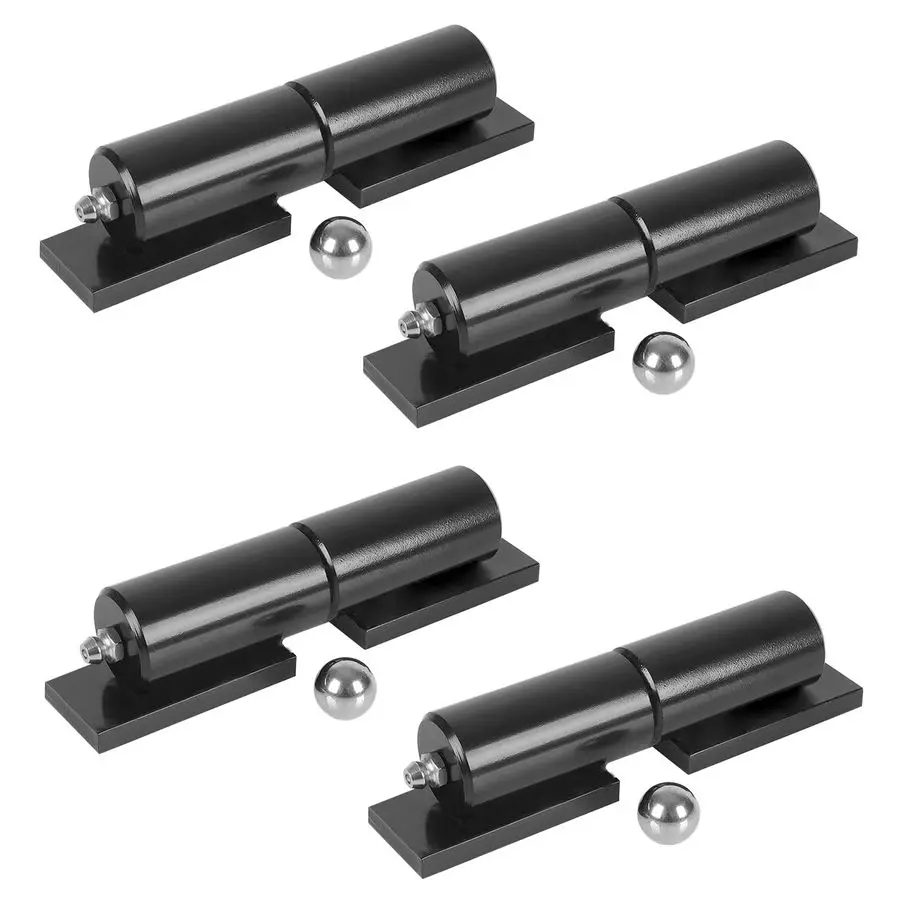 Barrel Gate Hinge 5 inches Heavy Duty WeldOn Install Fence 450 Lbs Capacity for Swing Door Trailer Ramp Door