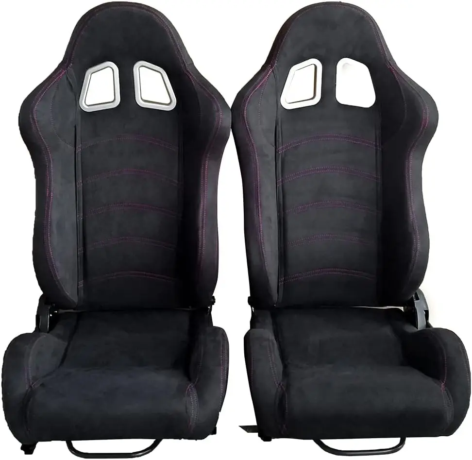 1016 Universal Vehicle Slider Simulator Gaming Station Adjustable Sim Bucket Racing Seats