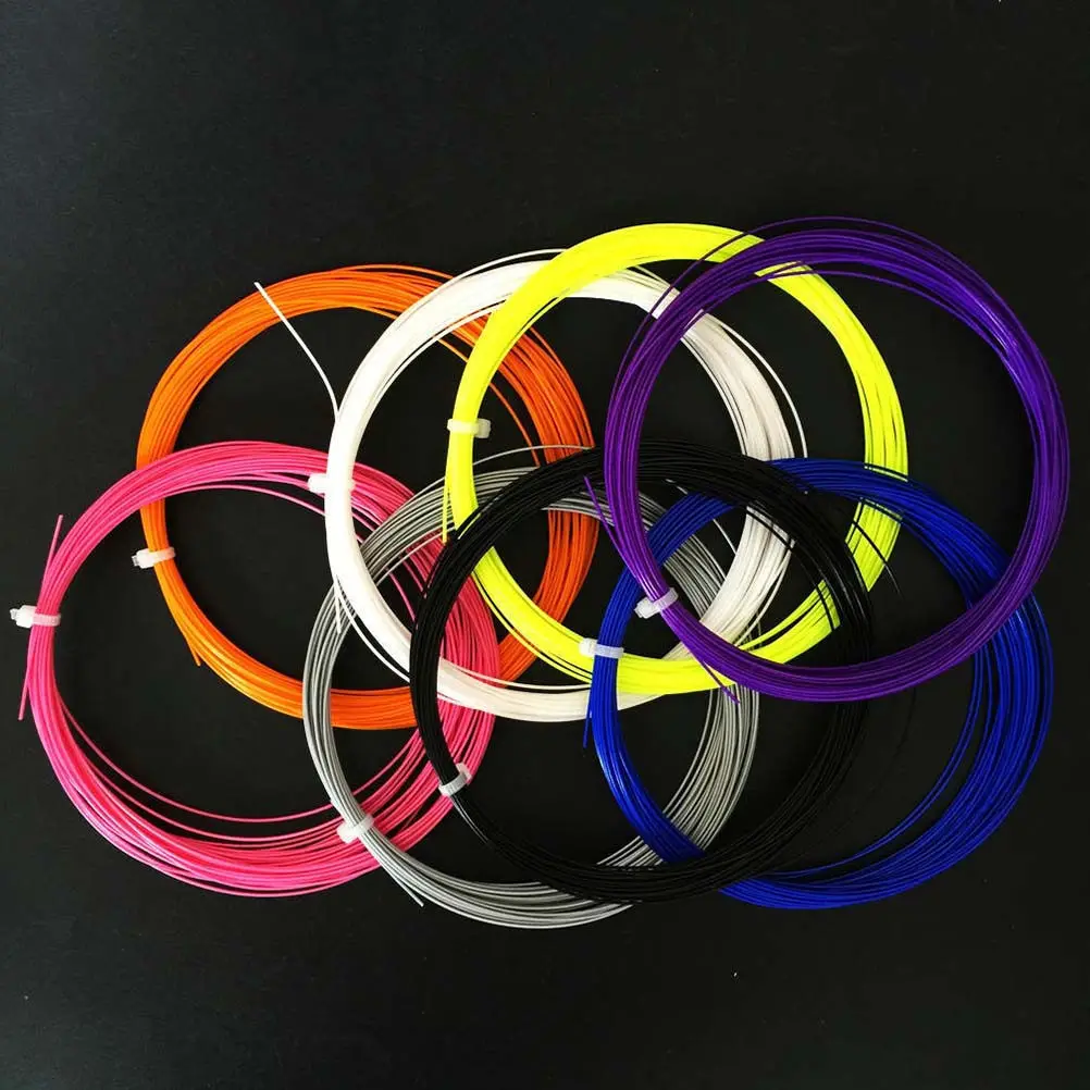

10Pcs Badminton String High Elastic Durable Mixed Color Perfect for Training Racket Replacement Lines Badminton String