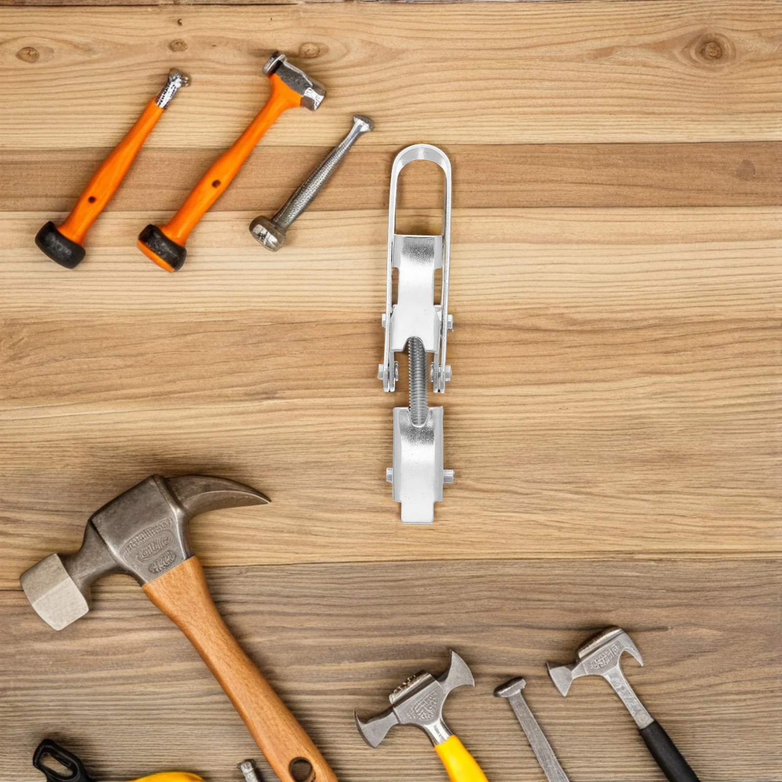 

2Pcs Stainless Steel Bucket Hasp Durable Latch Lock Efficient Fastening for Soup Bucket Box Hardware Accessories