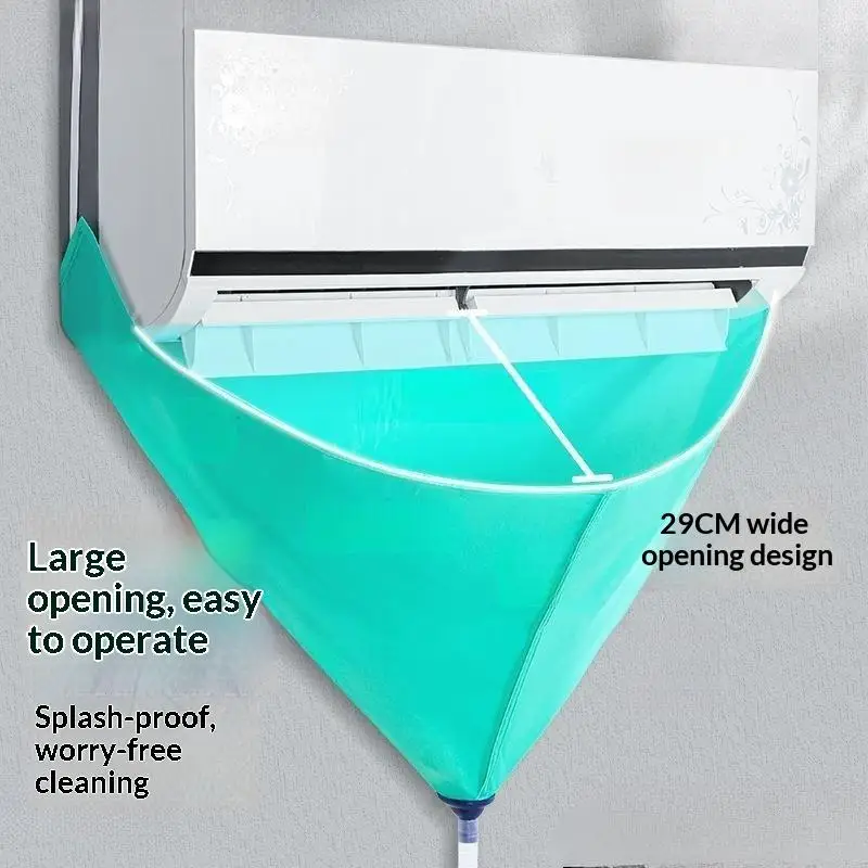 Leak-proof Air Conditioner Clean Cover Waterproof Drain Air Conditioner Cleaning Kit Thickened PVC With Drain Pipe - view 3