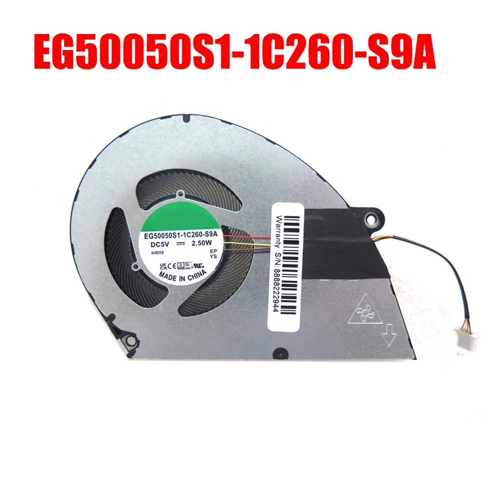 

Cooling Fan For SUNON EG50050S1-1C260-S9A A5SP14-51MTN DC5V 2.50W 4PIN New