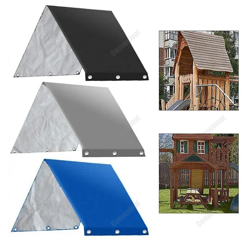 

2025 New 210D Swingset Swing-N-Slide Shade Shade Playground Waterproof & Sunshade Canopy For Outdoor Play Equipment 132 X 226cm
