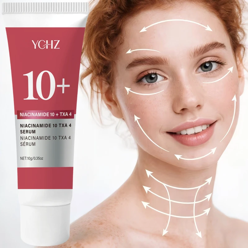 Niacinamide 10%+4% Txa Dual-Effect Moisturizing Cream Anti-Aging Skincare Brightening Two-In-One, Evens Skin Tone & Tightens Skin, Moisturizes Skin to Make Wrinkles Less Noticeable
