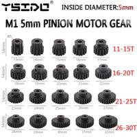 Gear M1 5mm 11T 12T 13T 14T 15T 16T 17T 18T 19T 20T 21T 22T 23T 24T 25T 26T 27T 28T 29T 30T Pinion Motor Gear for 1/8 RC Car