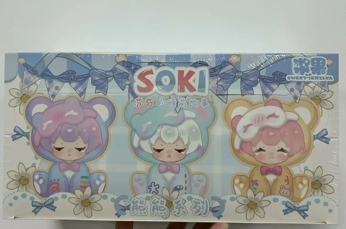 ในสต็อก เรื่องราวก่อนนอนของ soki Rabbit Series Bear Series กล่องตาบอด กล่องลึกลับ