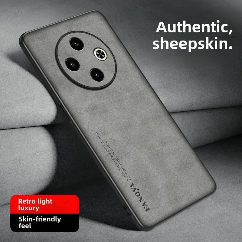 Case for Tecno Spark 30 Luxury Leather Silicone Protection Frosted Phone Cover TecnoSpark30 Coque