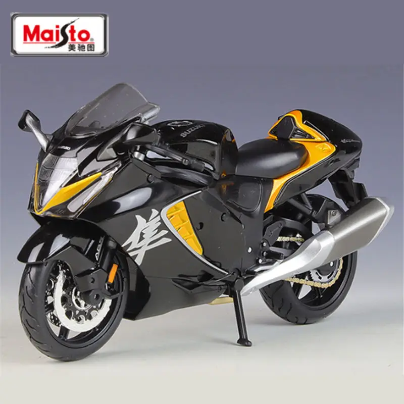 

Maisto 1:12 2022 SUZUKI Hayabusa Alloy Racing Motorcycle Model Diecasts Metal Toy Street Sports Motorcycle Model Childrens Gifts