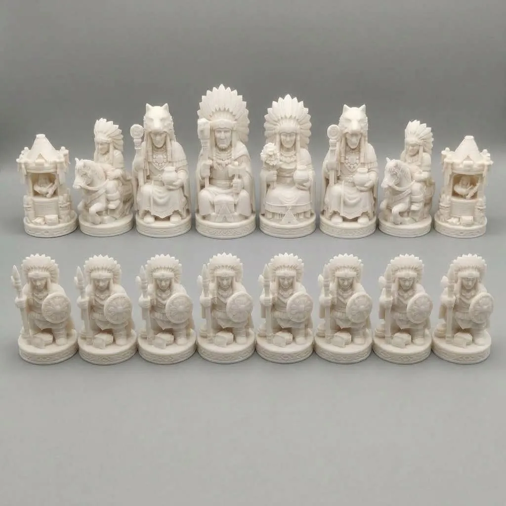 16 Pcs Tribe Theme Desktop Decoration Birthday Gift Desktop Decoration Decoration