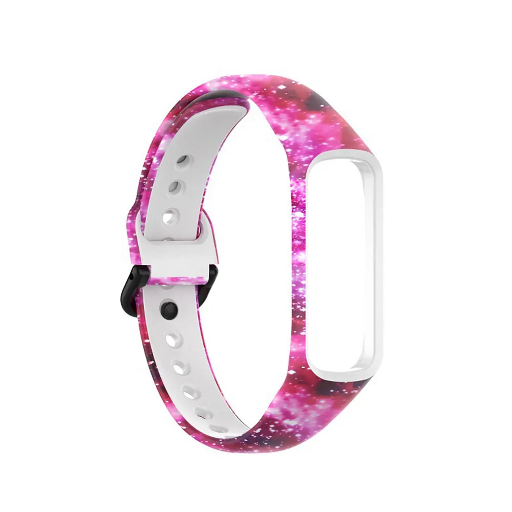 Soft Silicone Colorful Sport Bracelet For Samsung Galaxy Fit 2 SM-R220 Watch Band Wrist Strap For Galaxy Fit2