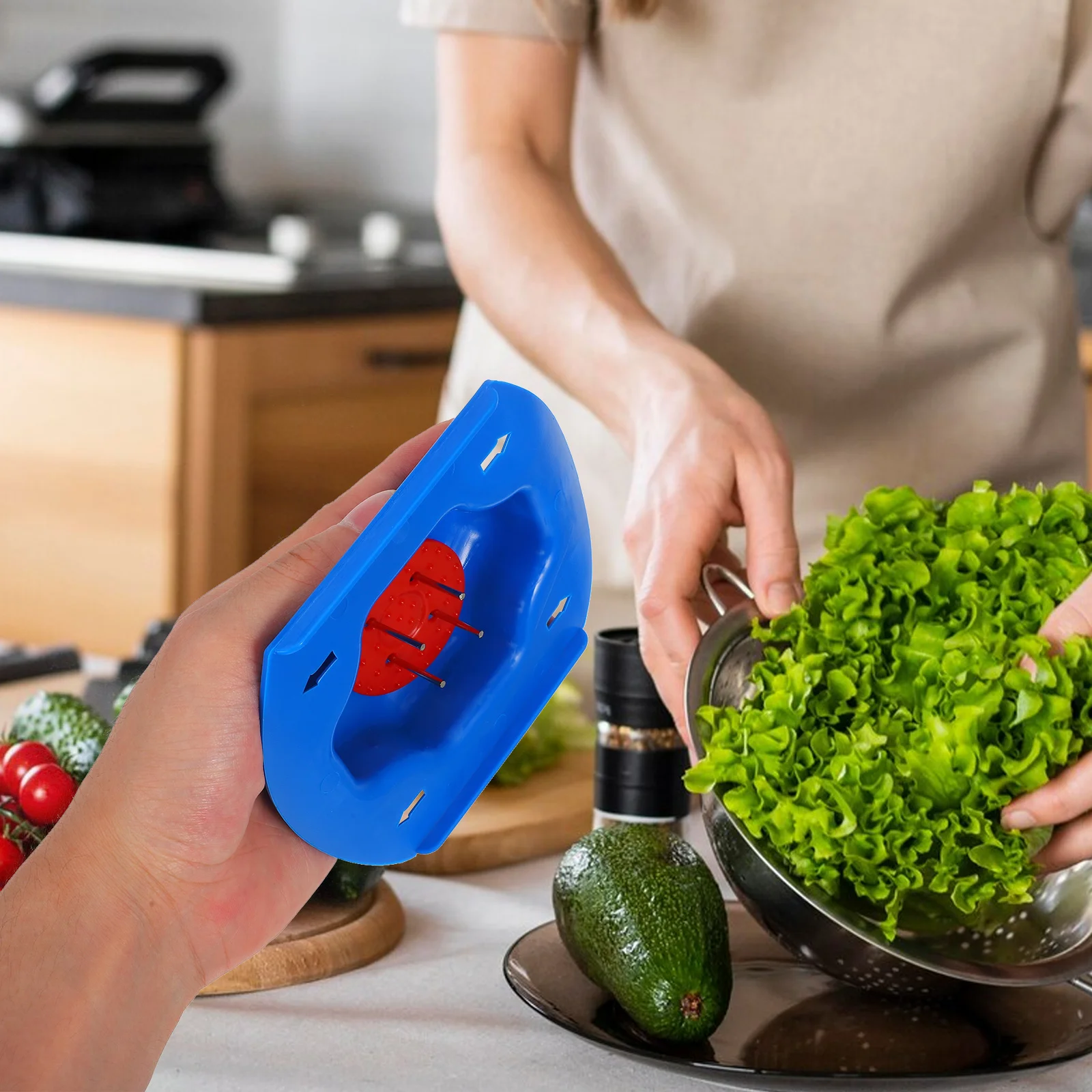 

1pcs Finger Cut Protector Multifunctional Kitchen Hand Guard Mandoline Slicer Vegetable Cutting Plastic