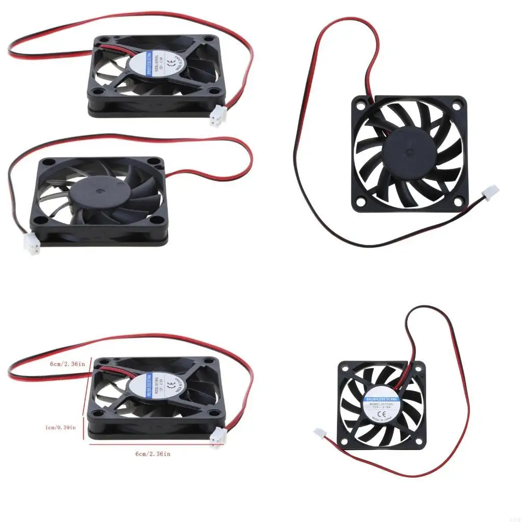 

896F DC12V Brushless Cooling Fan XKS6010H12S 6010 Sleeve Bearing High Speed CPU Fans