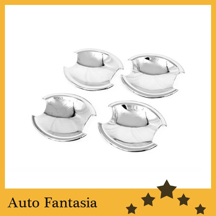 Chrome trim strips car accessories chrome door handle bowl cover - for Nissan Tiida / Versa / Latio 05-11- free shipping