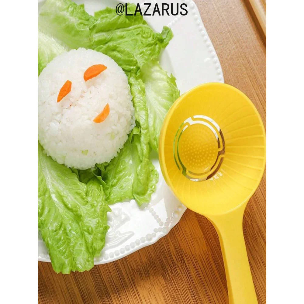 Kitchen Helper Gadgets - 1 adet Suşi Onigiri Yapıcı, Kaşıklı
