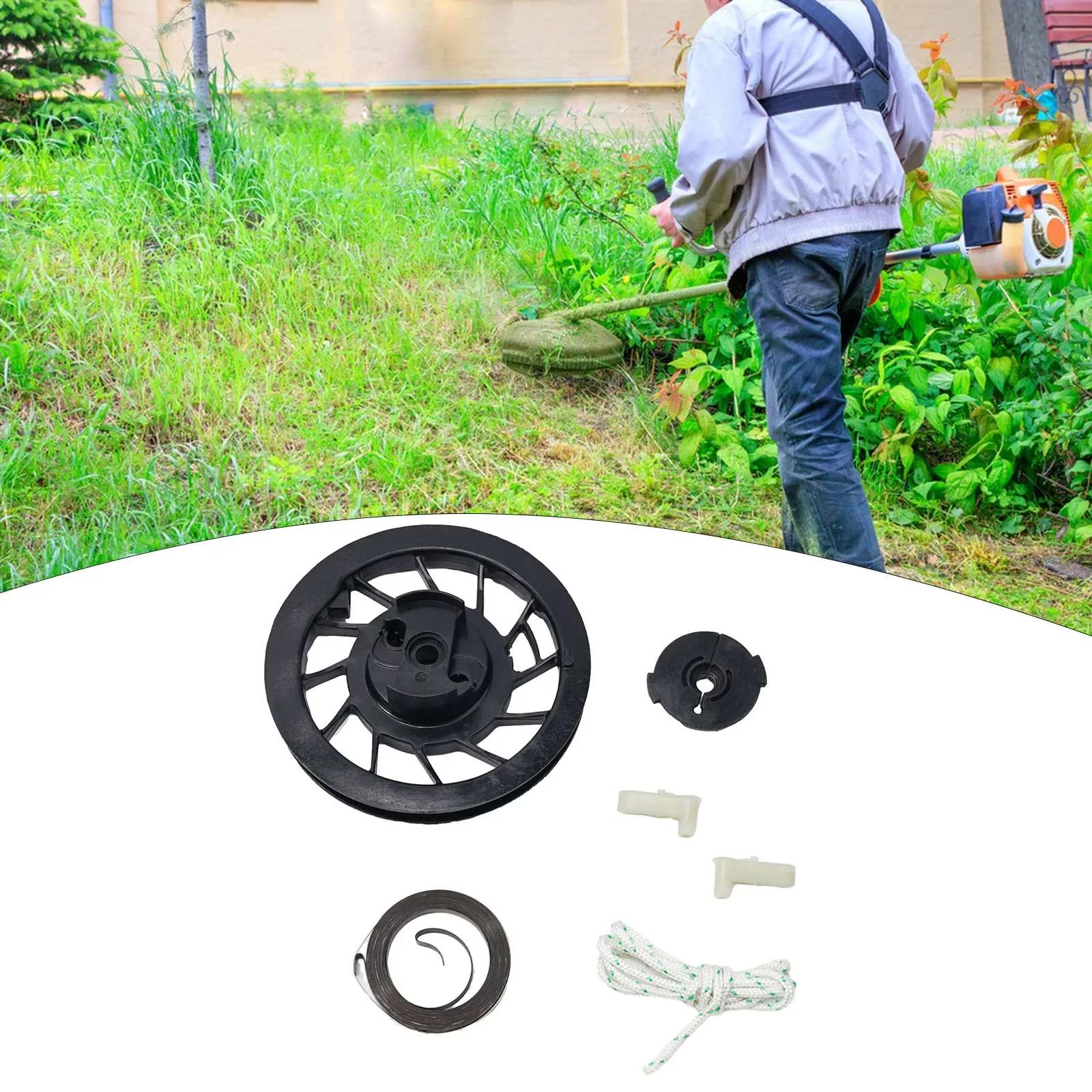 

Engine Pull Starter Recoil Repair Kit for Classic and For Sprint Series Suitable for Part Numbers 499901 695128 281505