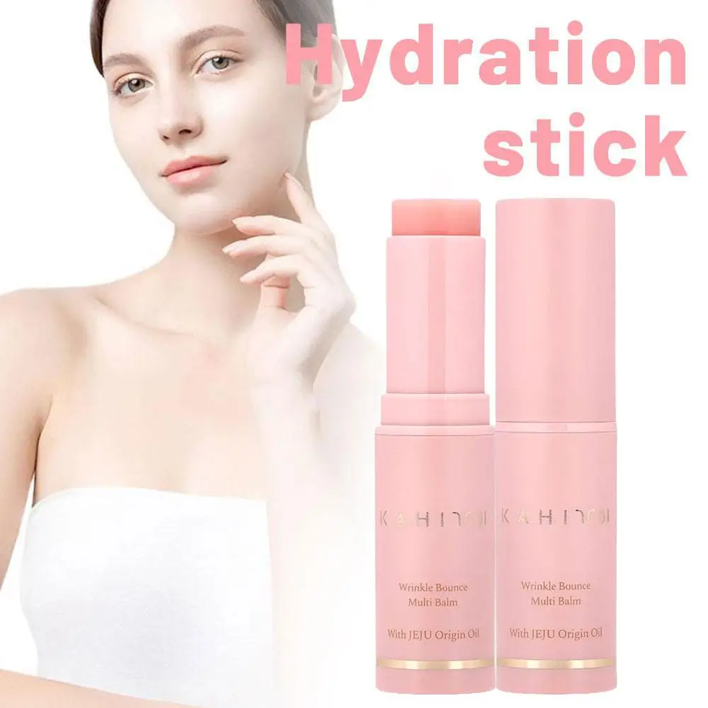 PDRN Pink Collagen Multi Balm Stick Volume Firming Moisturizing for Face Eye Cream Neck Cream Makeup Base Smile Lines Face Care