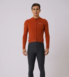 SPEXCEL SPC LAB New PRO Winter Thermal Fleece Cycling Jerseys Long sleeve Race Fit Nylon thermal fabric Warm and breathable man