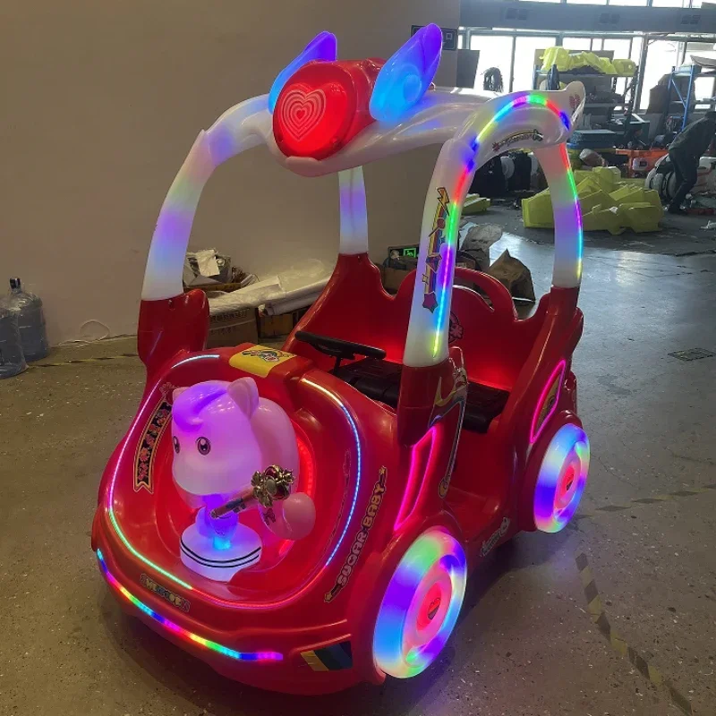 Cute Battery Operated Two Seats Car For Shopping Mall Amusement Park Outdoor Indoor