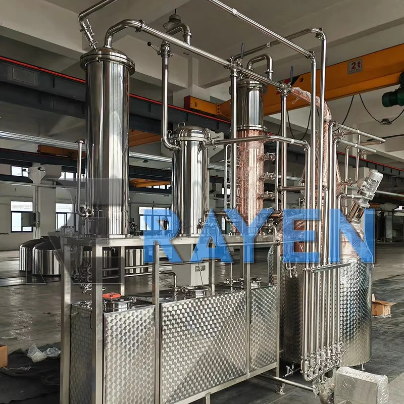 100L 200L Tower Wine Making Machine Beverage & Wine Processing Machinery