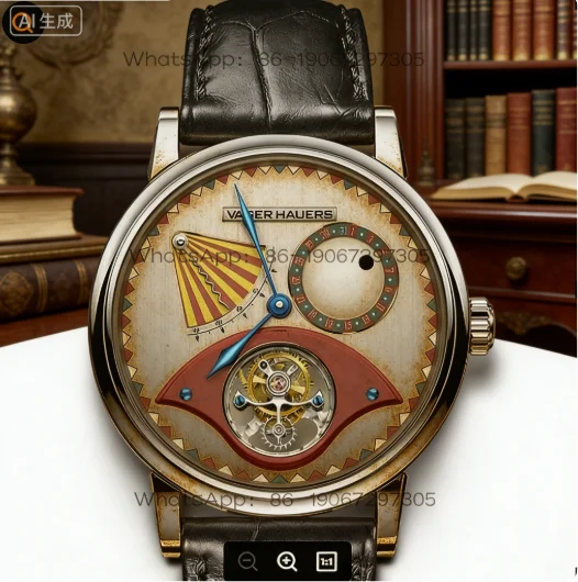 Customized New Third Anniversary Limited Releases Hongfu Clown Watch Men's Mechanical Watch Tourbillon Waterproof Men's Watch