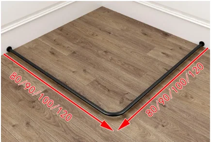 l-type simple fitting room curtain partition curtain changing room