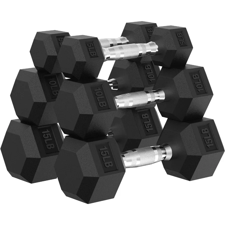 Hex Dumbbell Set 45… - image