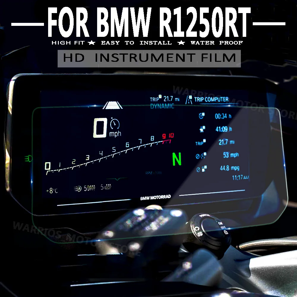 

New FOR R1250RT R1250 RT Motorcycle accessories cluster scratch protective film waterproof screen protector 2021