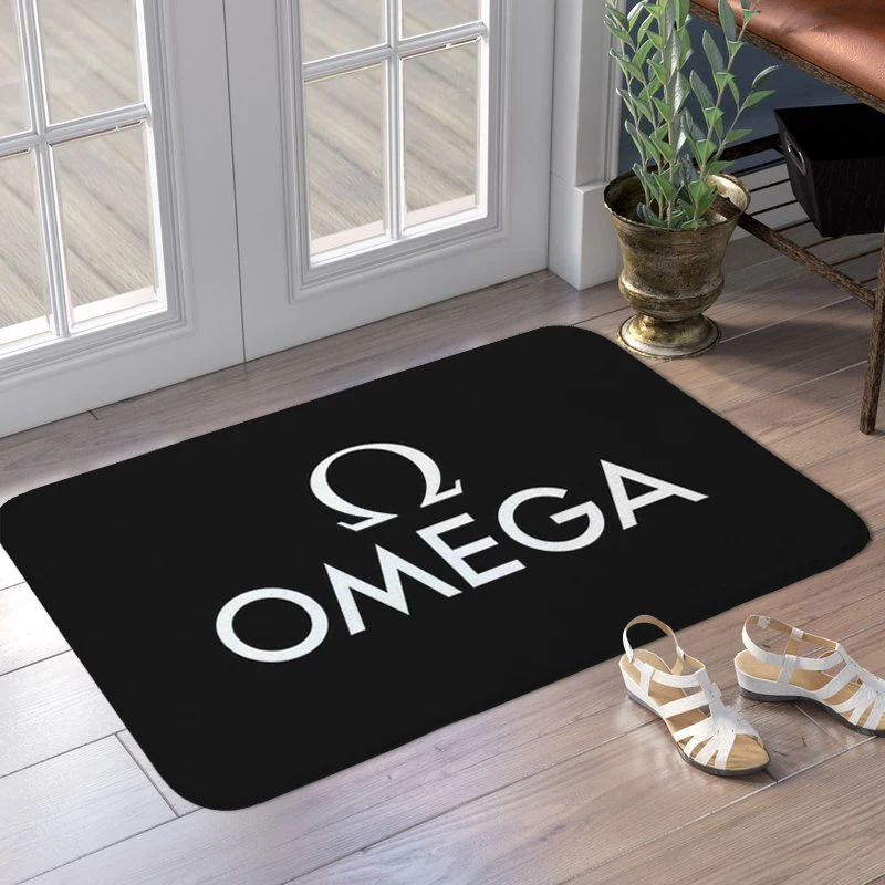 Bathroom Foot Mat D-Omegas Bedroom Rug Custom Doormat Entrance Door Non-slip Balcony Hallway Corridor Carpet for Kitchen Home