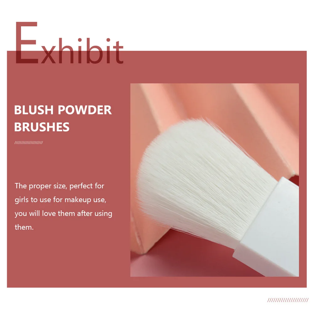 5 قطع من فرش أحمر الخدود الصغيرة، شعيرات محمولة متعددة الوظائف، أدوات مكياج الوجه، فرش مزج التجميل #2