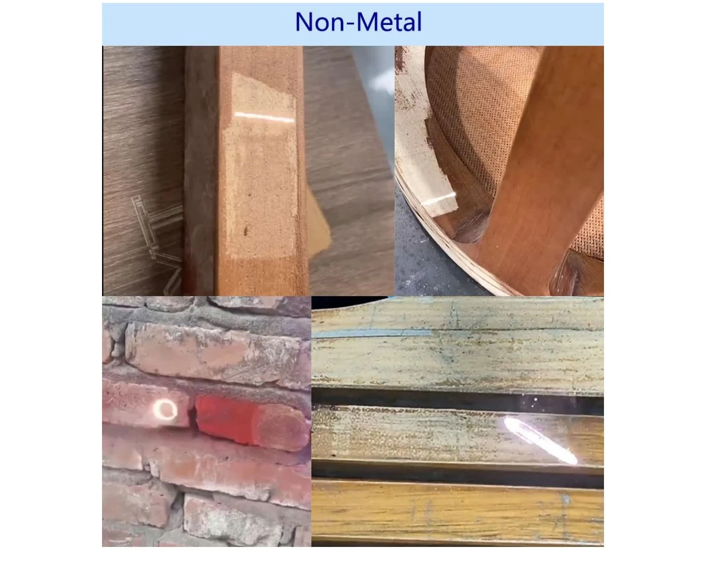 Macchina per la pulizia portatile Zaino 50W 100W MINI Macchina per la pulizia a impulsi per metallo, legno, alluminio