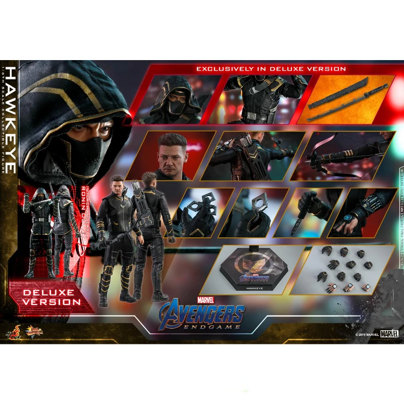 In Stock Hottoys MMS532 Hawkeye 4.0 Avengers 1/6 Anime Action Figure Toy Gift Model Collection Hobby