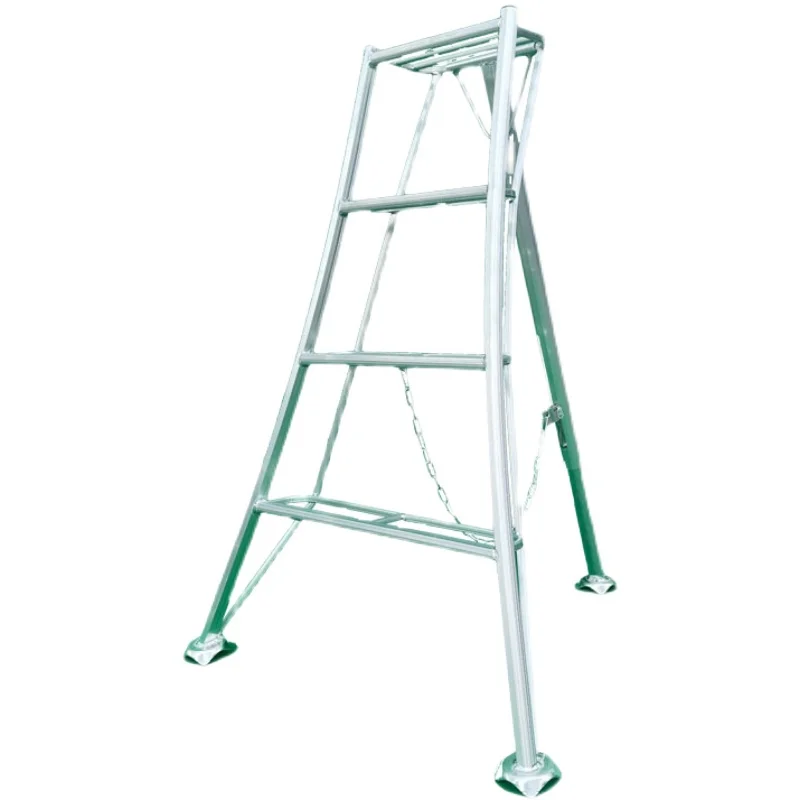 

Orchard picking pruning ladder aluminum alloy horticultural herringbone ladder bayberry cherry tripod ladder garden special tria