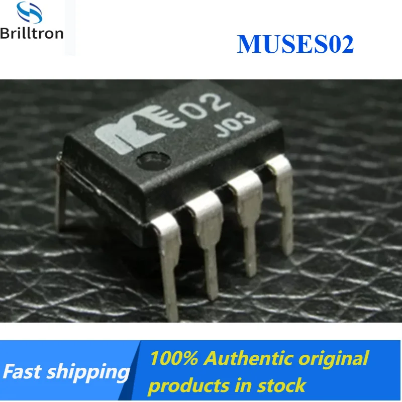 1PCS 100%Original MUSES02 MUSES0 m02 DIP-8 Audio Dual Operational Amplifier Chip Brand New Original in Stock , Fast Shipping.