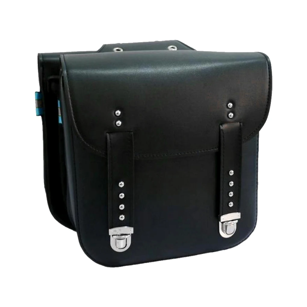 

Motorcycle Saddlebag Luggage Bags Travel Tail Side Bag PU Easy Installment