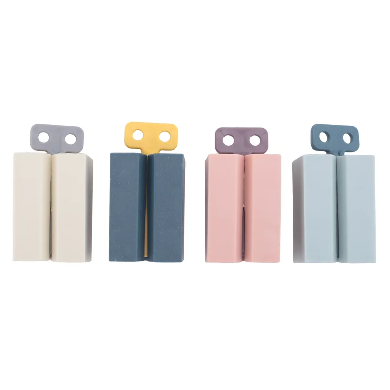 ABJY-4Pcs Multifunctional Toothpaste Tube Squeezer Plastic Tooth Paste Holder Dispenser