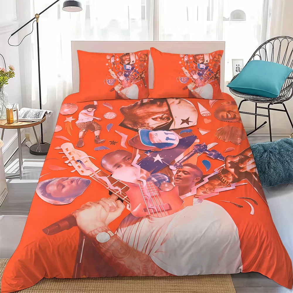 Mac Singer M-Miller Duvet Cover Set Home Style Bedding Soft Laundry Cotton Bed 3 Piece Set Student Dormitory Gift