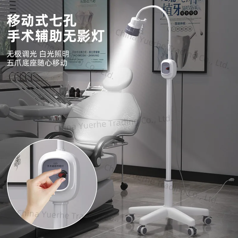 

LED inspection light Cold light Auxiliary lighting Gynecological facial examination 7-hole lighting light Shadowless Diagnosis