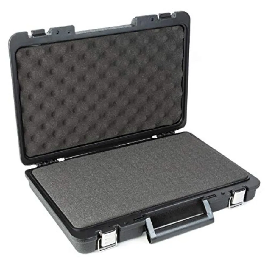 

- Universal Hard Carrying Case with Premium Kaizen Pick and Pluck Foam - Protects Electronics Tools Cameras and Testing Equipme