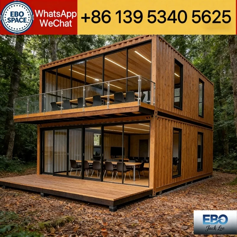 Expandable Container House: Fireproof, Insulated, Mobile Building, Suitable for Construction Sites, Camping, and Residence