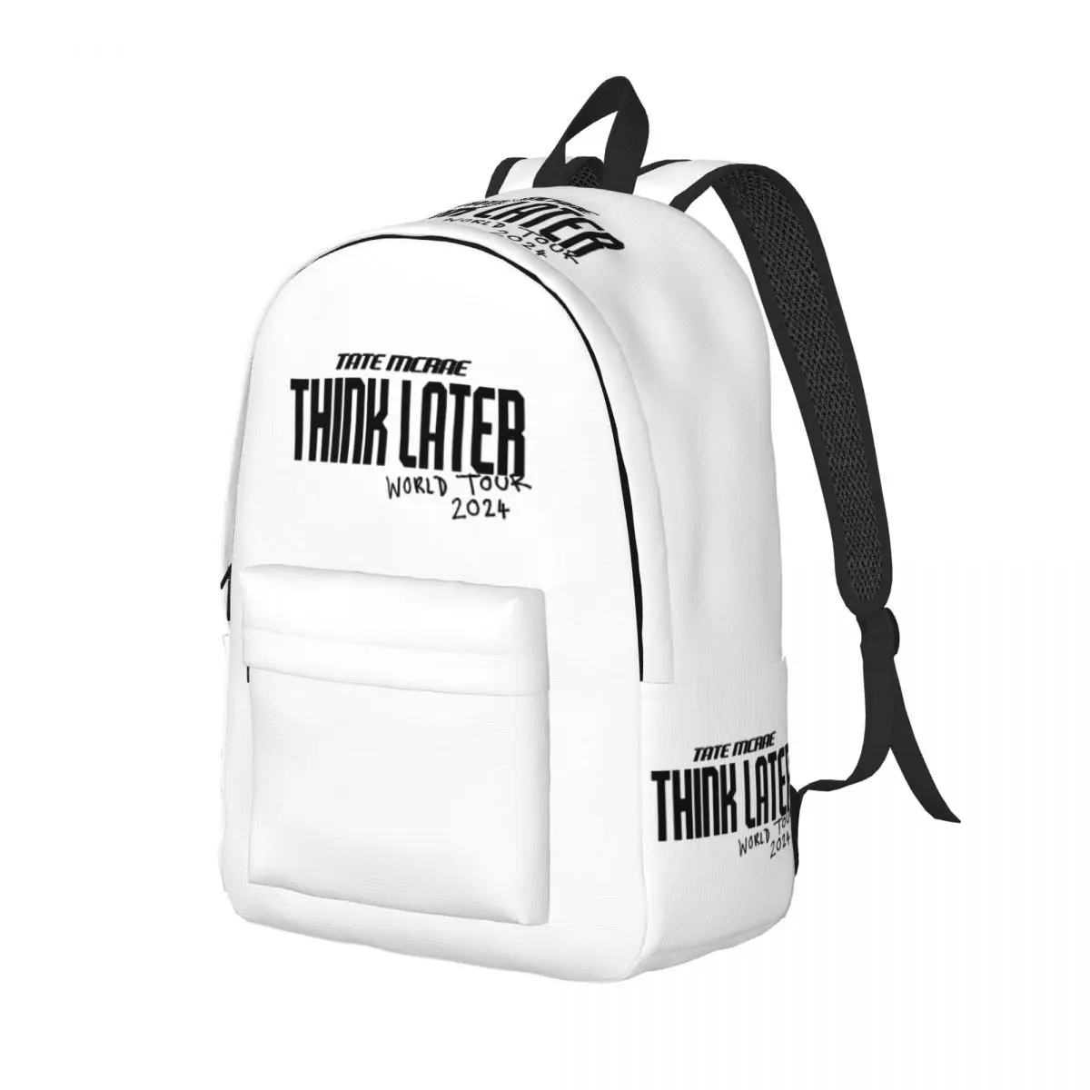 Tate Mcrae Think Later World Tour 2024 Concert Backpack for Men Women Teenage Work Daypack Laptop Computer Canvas Bags Durable