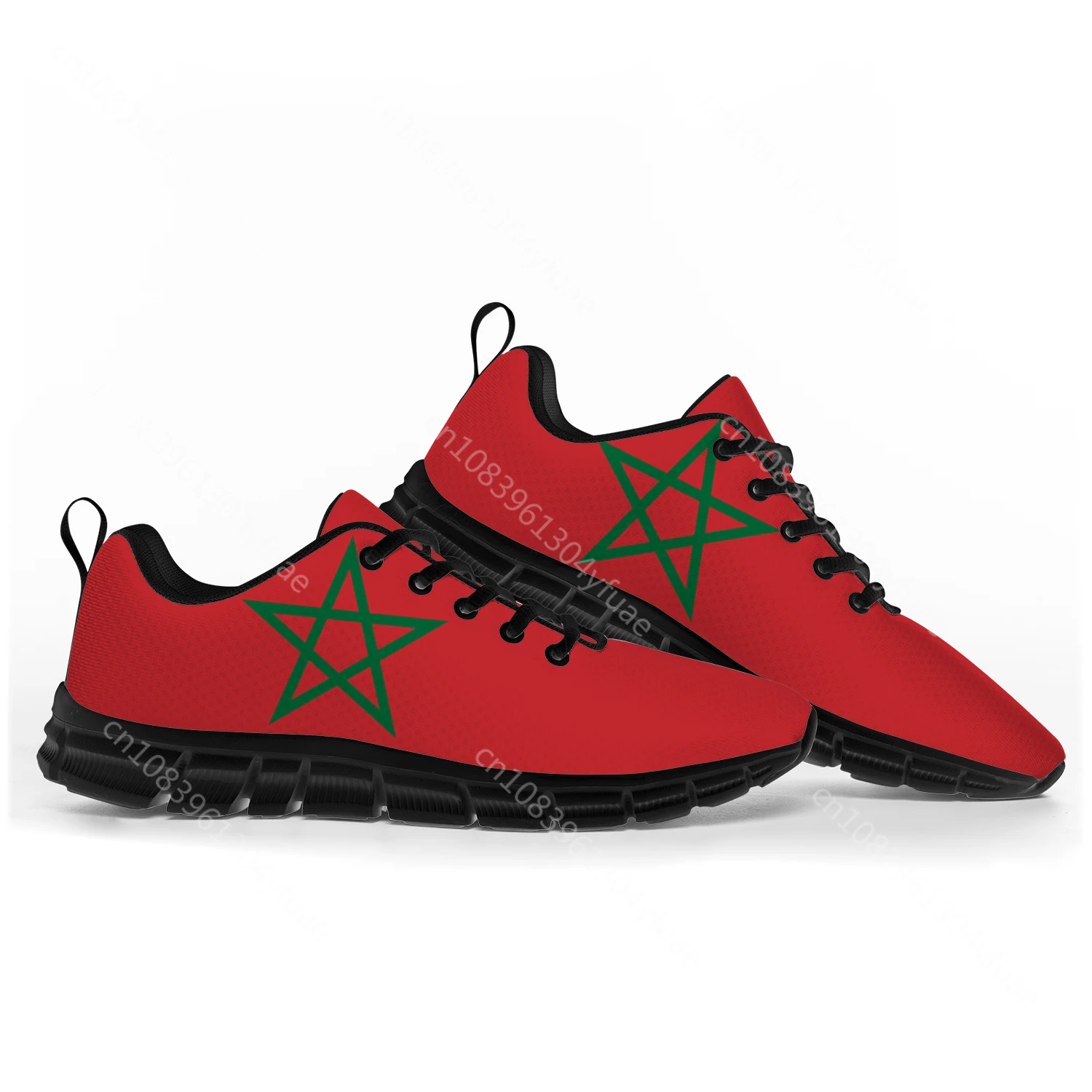 Moroccan Flag Sports Shoes Mens Womens Teenager Kids Children Sneakers Morocco Casual Custom Latest High Quality Couple Shoes