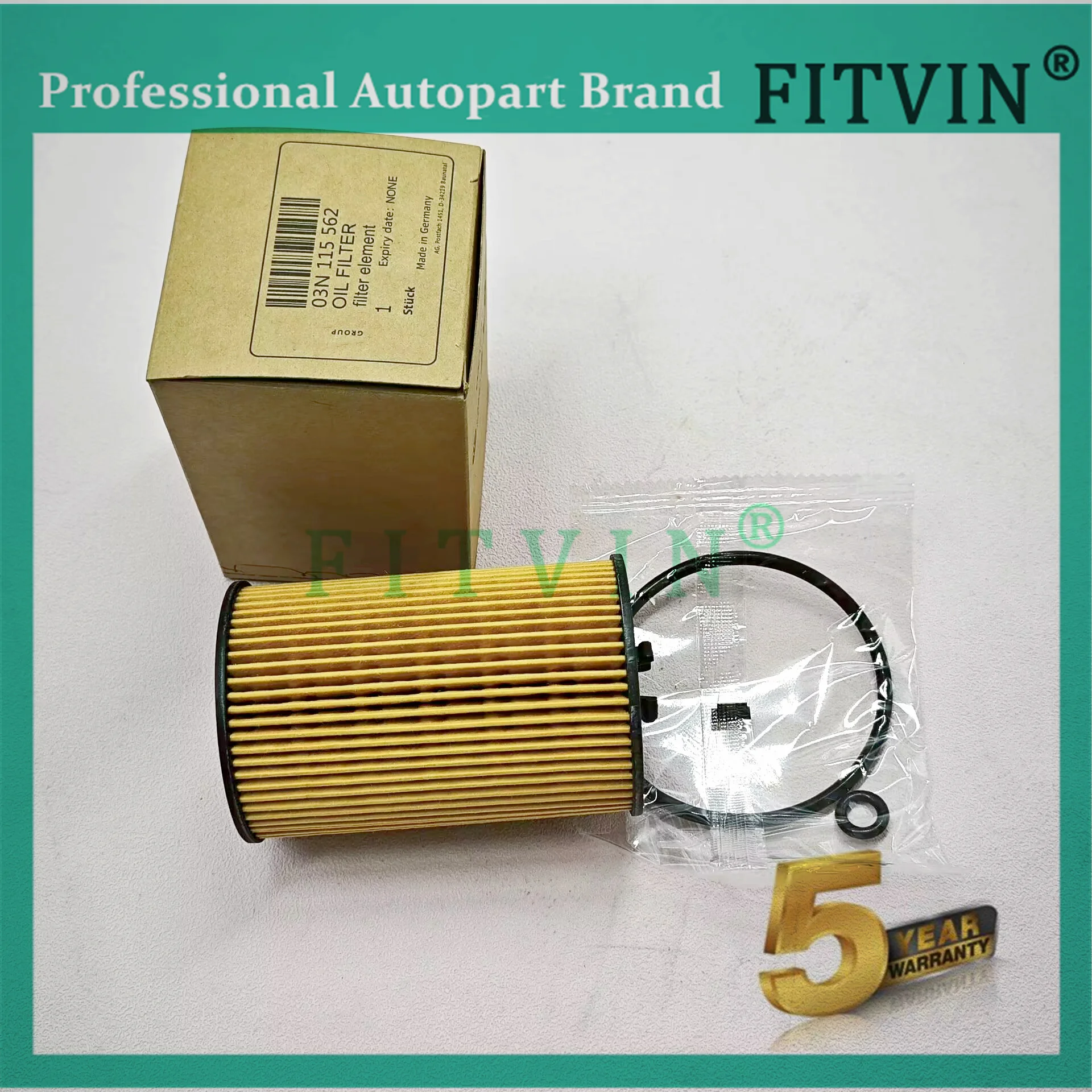 High-quality 03N115466 03N115562B 03N115562 Automobile Oil Filter High-density Oil Filter Element