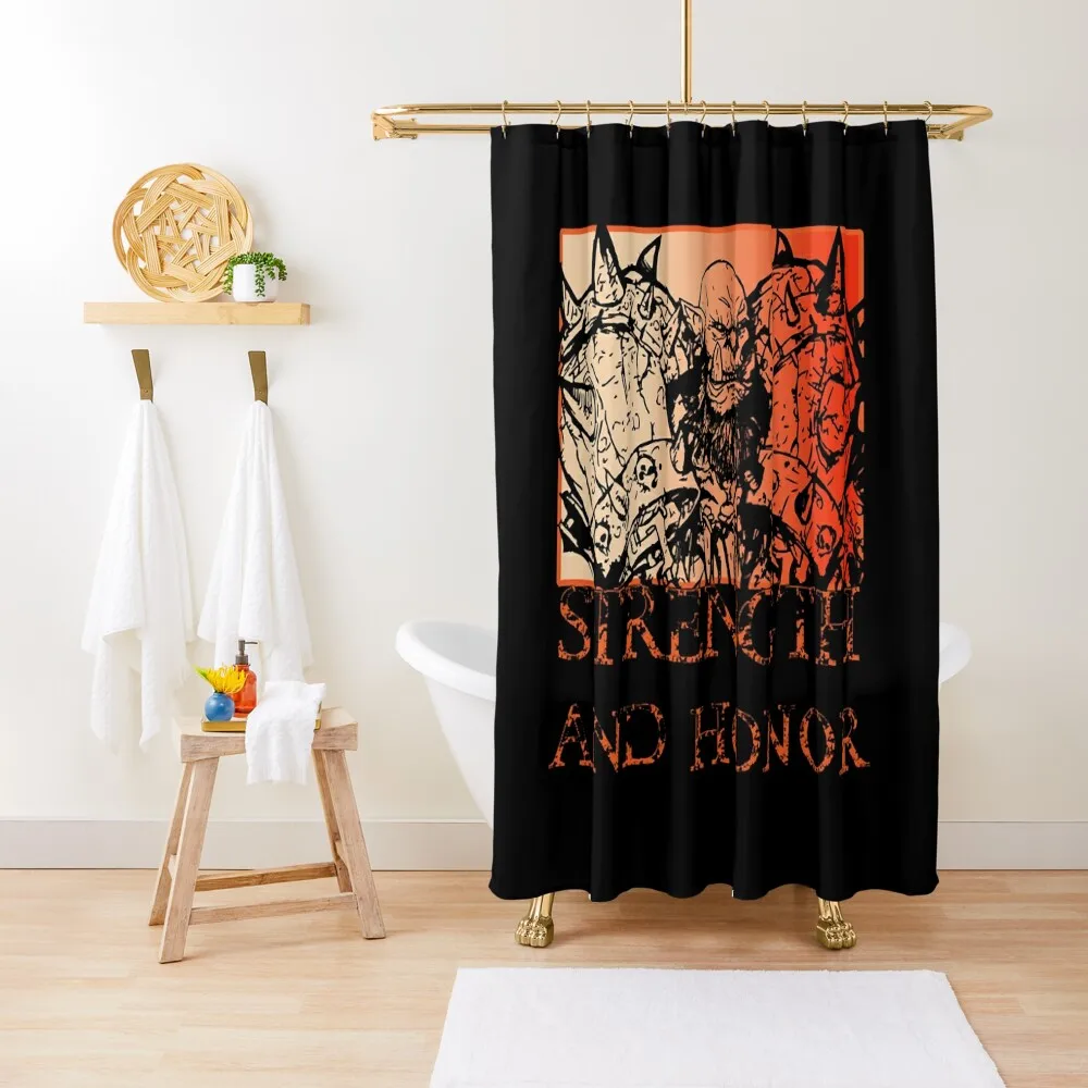 

Orc Warrior Shower Curtain Bathroom Box For Bathrooms In The Bathroom Bathroom Accessory Curtain