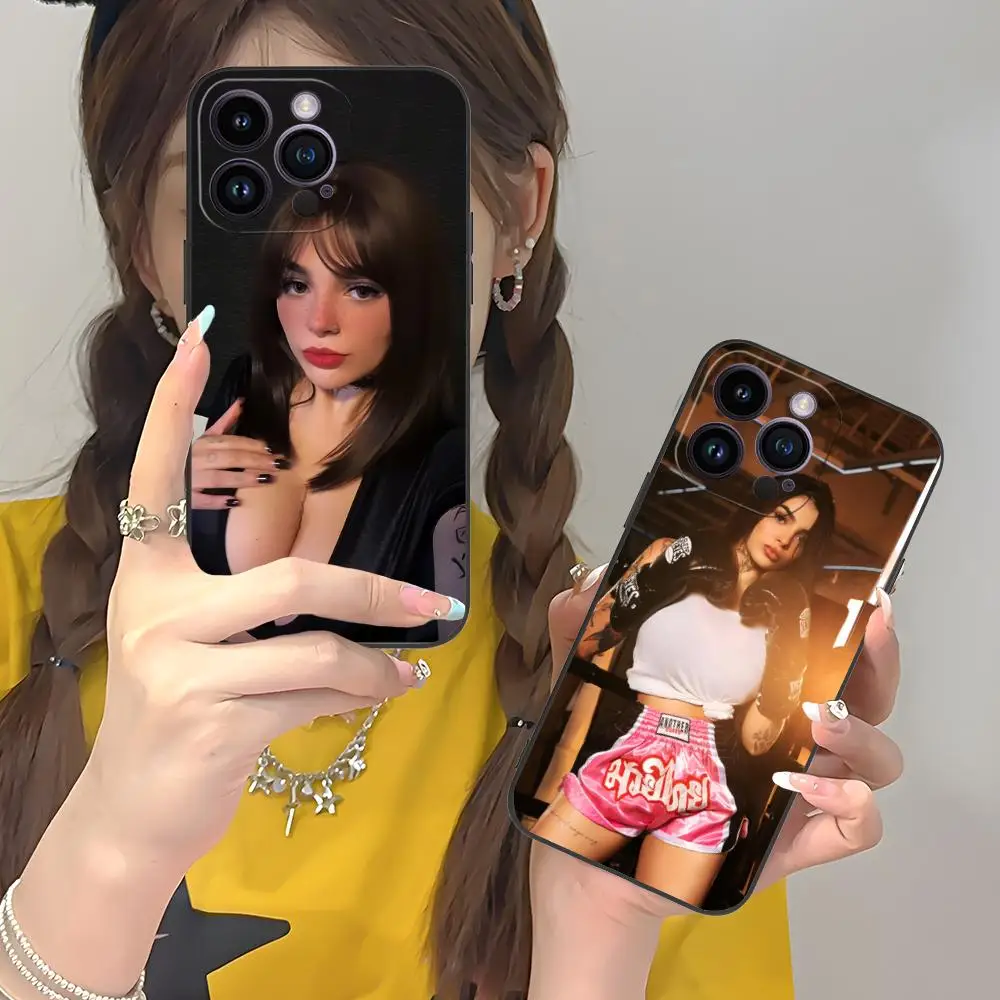 

Karely Ruiz Matte TPU Mobile Phone Case for iPhone 17 16 15 14 13 12 11 X XR XS 8 7 Air Pro Max Plus Mini Colorful Cover