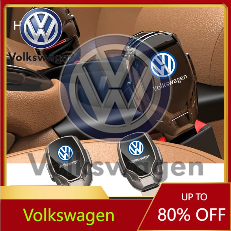 

Styling Mouldings For VOLKSWAGEN VW Car Seat Belt Clip Extender Safety Seatbelt Lock Buckle Plug For Volkswagen VW Golf 6 7 8 To