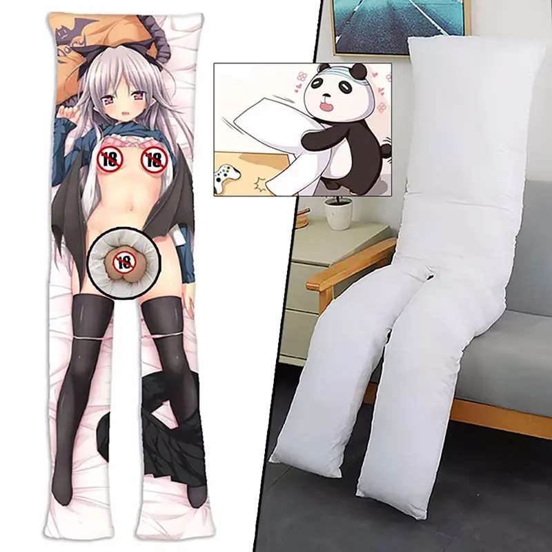 

Custom Design Dakimakura Cotton Filled Anime Waifu Sexy Girl Body Pillow Split Leg with Hole for Onahole Blue Archive Azusa