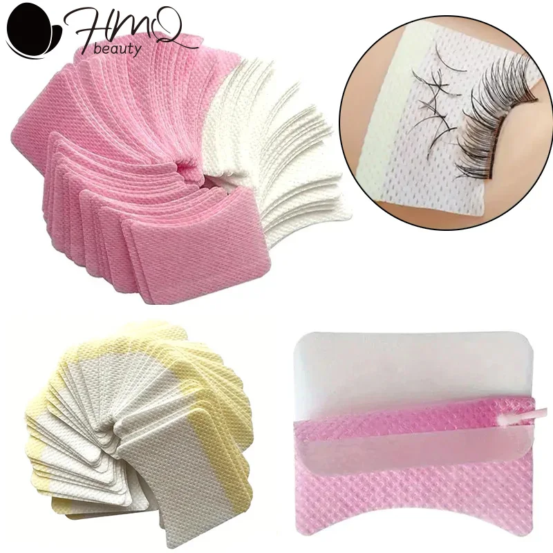

250/40pcs Disposable Removing Eyelashes Eye Pads Patch Eyelash Extension Sticker Eye Makeup Remover Cotton Patches Makeup Tools
