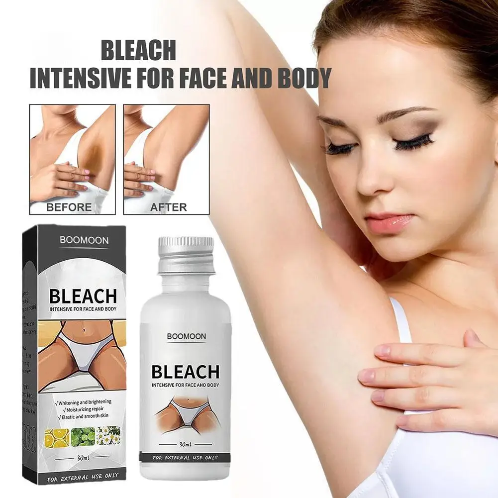 30ml Snow Bleach Cream Private Parts Face Body Fast Bleaching Underarm Moisturizing Anti Drying Body Care Products