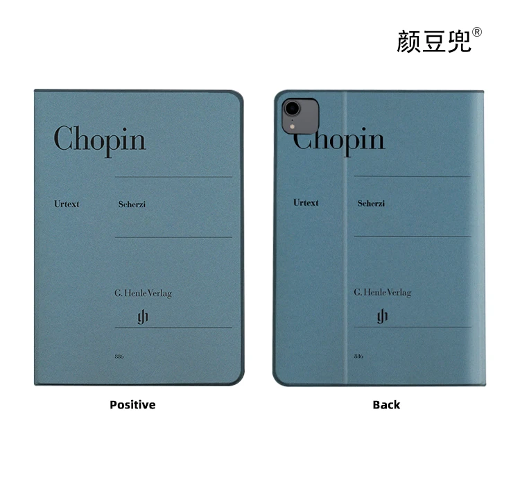 Chopin Paino IPad Case For iPad 10.2 7th 8th Air 2 3 Mini 1 2 3 5 Case Luxury Silicone For iPad Air 4 iPad Pro11 Case